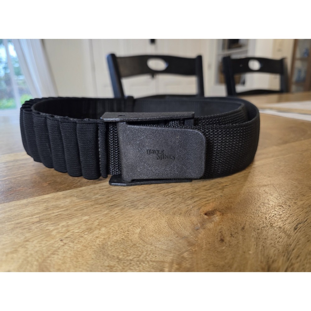 Uncle Mikes Tactical Belt Black 53" Long 2" Wide